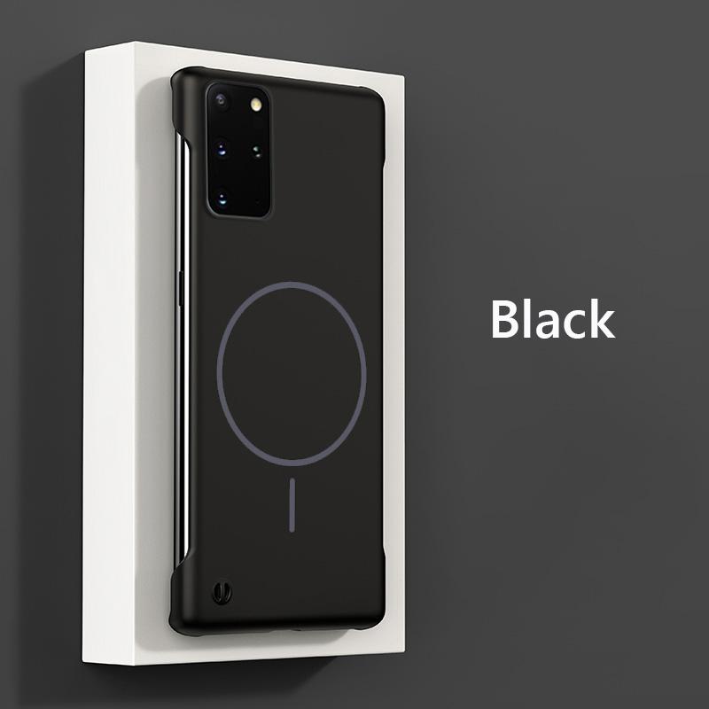 For Magsafe Frameless Magnetic Wireless Charging Phone Case For Samsung S20 FE Plus Ultra S20FE S20Plus Slim Hard Back Cover