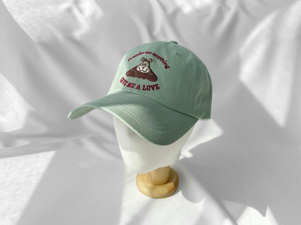 

Women s Unisex Bear Animal Ball Cap Hat Basic Cap Yeonkhaki