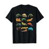 Kids Lizard Collage Bearded Dragon T Shirt Vintage Graphic Breathable Comfortable Slightly Soft Designer Clothes Unisex