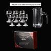 Thickened Stemmed Baijiu Shot Glass