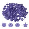 25-100 Sets Sternform T5 Kunststoff Druckknöpfe Für Kleidung DIY Bekleidung Druckknöpfe Verwendet für Windeln/Lätzchen/Taschen/Ordner/