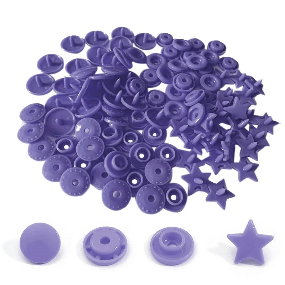 25-100 Sets Sternform T5 Kunststoff Druckknöpfe Für Kleidung DIY Bekleidung Druckknöpfe Verwendet für Windeln/Lätzchen/Taschen/Ordner/