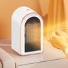 Compact Desktop Electric Heater for Bedroom - Portable Warm Air Heater