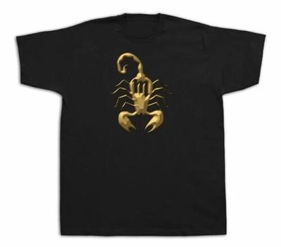 Scorpione Oroscopo Zodiacale Segni Zodiacali T-shirt Astrologia SIMBOLO Fascino Universale