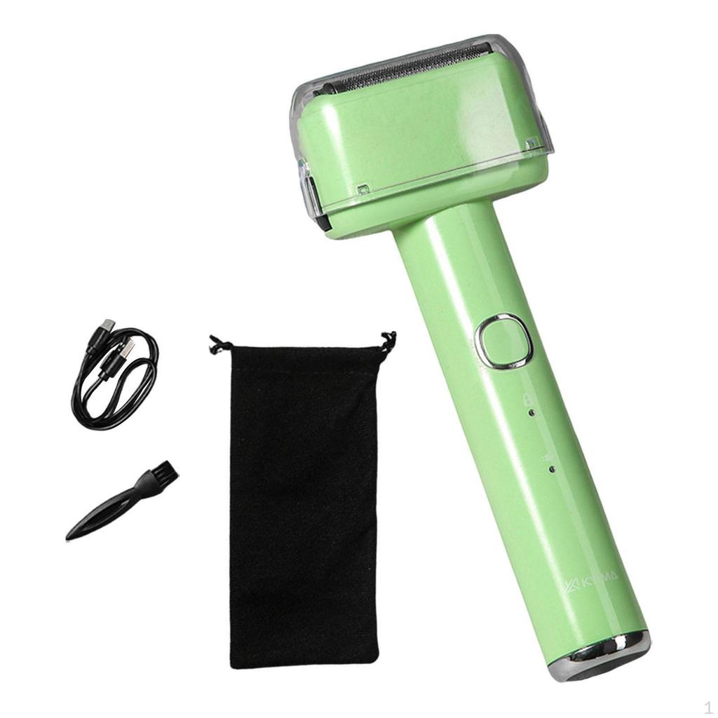 Electric Shavers Facial Beard Trimmer Pocket Size USB Charging with Storage Bag Portable