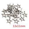 30pcs/lot No Fade 316 Stainless Steel Star Heart Fish Cat Charms Pendant for DIY Necklace Bracelet Craft Jewelry Making Findings