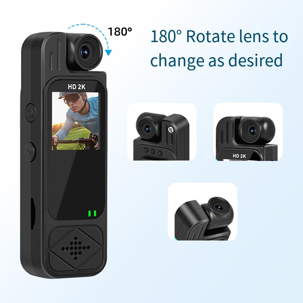 HD Digital Video Recorder With Rotatable Infrared ForNight ForVision Driving Recorder Sports DV