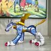 Anime Digimon Adventure Figure Metal Garurumon Action Figures Pvc Collection Model Toys Gifts