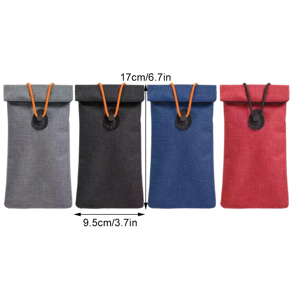 Signal Blocking Bag For Cell Phone Car Keys Remote Control Shielding Pouch Signal Blocking Case Privacy Protection