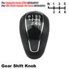 Pomello Leva Cambio Manuale in Pelle a 6 Marce per Auto Hyundai Creta IX25 per Kia Forte Cerato K3 Ceed 2012-2016