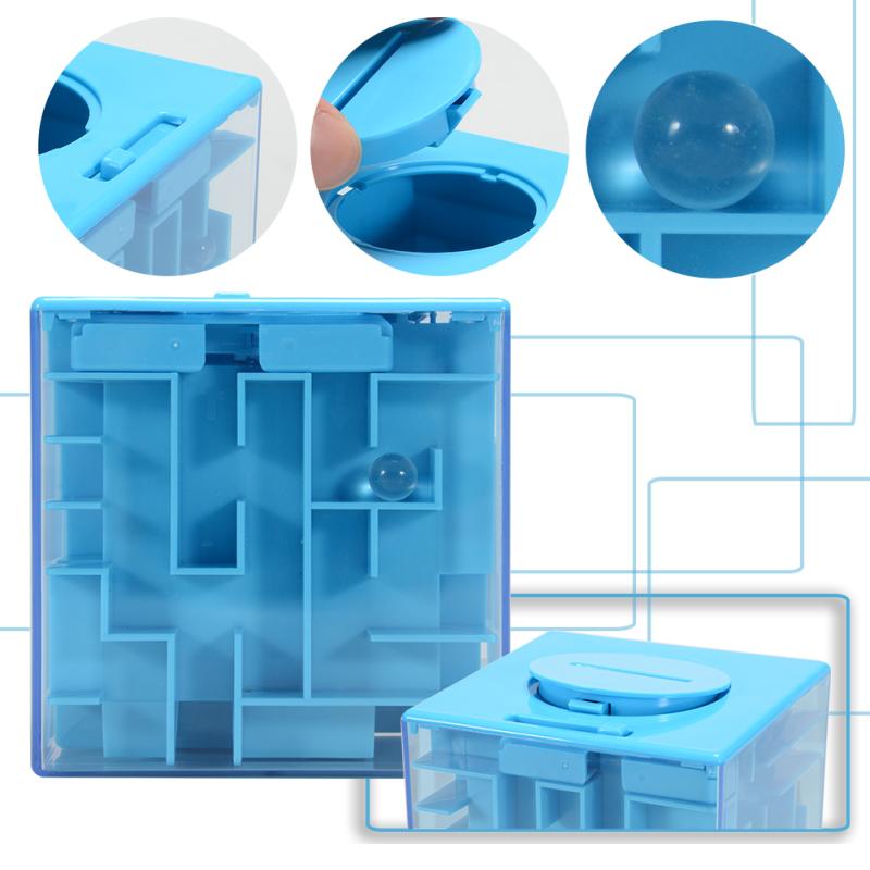 Thinkmax Money Saving Puzzle Maze Box for Kids and Children, Money Maze Bank, Coin Cash Bill Storage