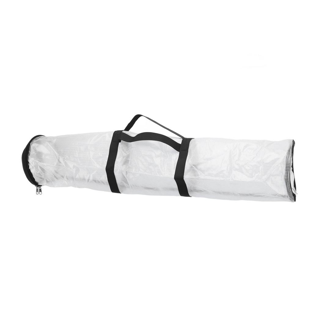 Gift Wrap Organizer PVC Waterproof Dust Proof Transparent 80x16cm Wrapping Paper Storage Bag