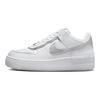 Nike  Air Force 1 Shadow White Metallic Silver Women Sneakers Pure-Platinum Blackened-Blue CI0919-119
