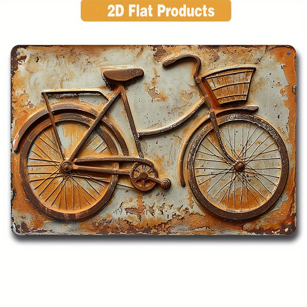 FJ Vintage Decor Metal Tin Signs 2D Flat Printing Retro Posters Room Decoration Home Bar Pub Club Wall Art Decor