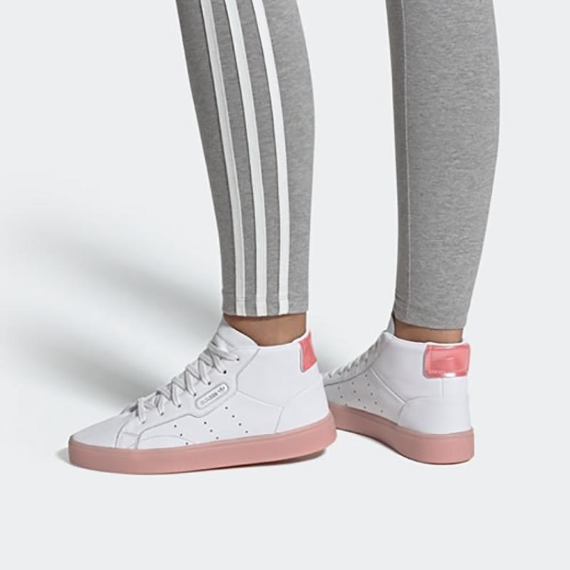 Adidas Sleek Mid 'Glow Pink' Women's Sneakers FW5415