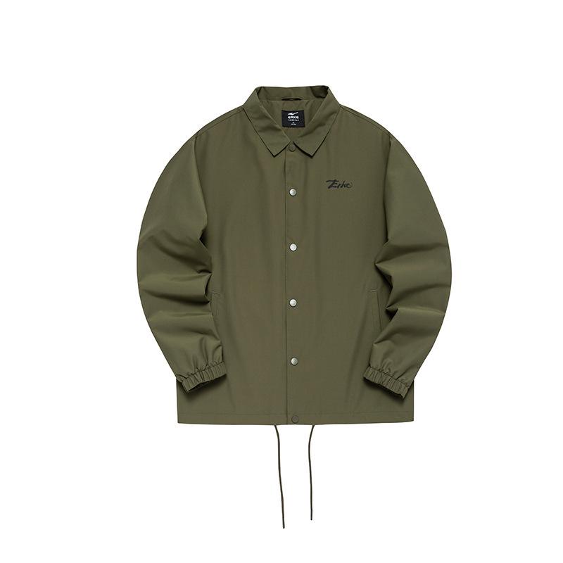 Hongxing Erke Men's Spring & Autumn Sports Windbreaker Jacket