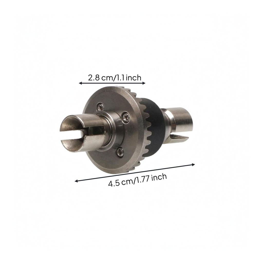 RC Car Differential Assembly Wear-Resistant Hardware Easy To