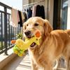 Plüsch-Hirsch Hundespielzeug Quietschendes gefülltes Hirsch mit geknoteten Seilbeinen Hundekaupielzeug für Hunde zum Kuscheln Zähneputzen Angstlinderung