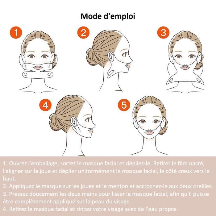 Lifting-Gesichtsmaske - PALOMA BEAUTIES - Kollagen - Wiederverwendbar - Vegan - Für alle Hauttypen