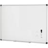 AmazonBasics Magnetic Whiteboard with Aluminum Frame 61 X 91cm Marker/Magnet Silver/White
