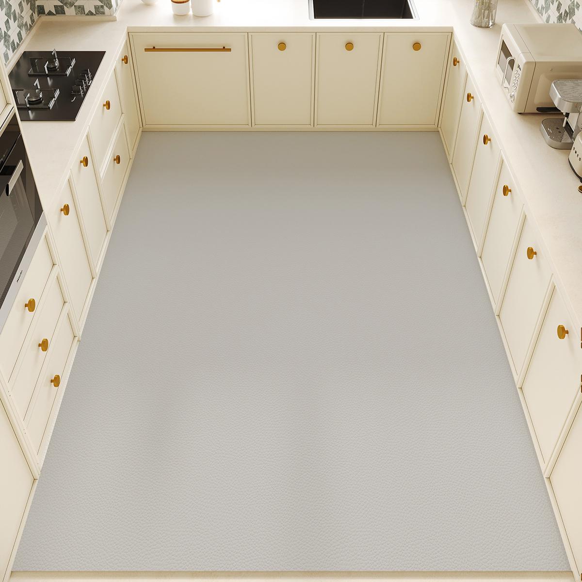 

ПВХ Кухонный Ковер Водонепроницаемый Нескользящий Напольный Коврик Маслостойкий Домашний Декор Коврик Виниловая Кожа Коврики для Ног Alfombra Pvc Cocina 1pc 50x80cm