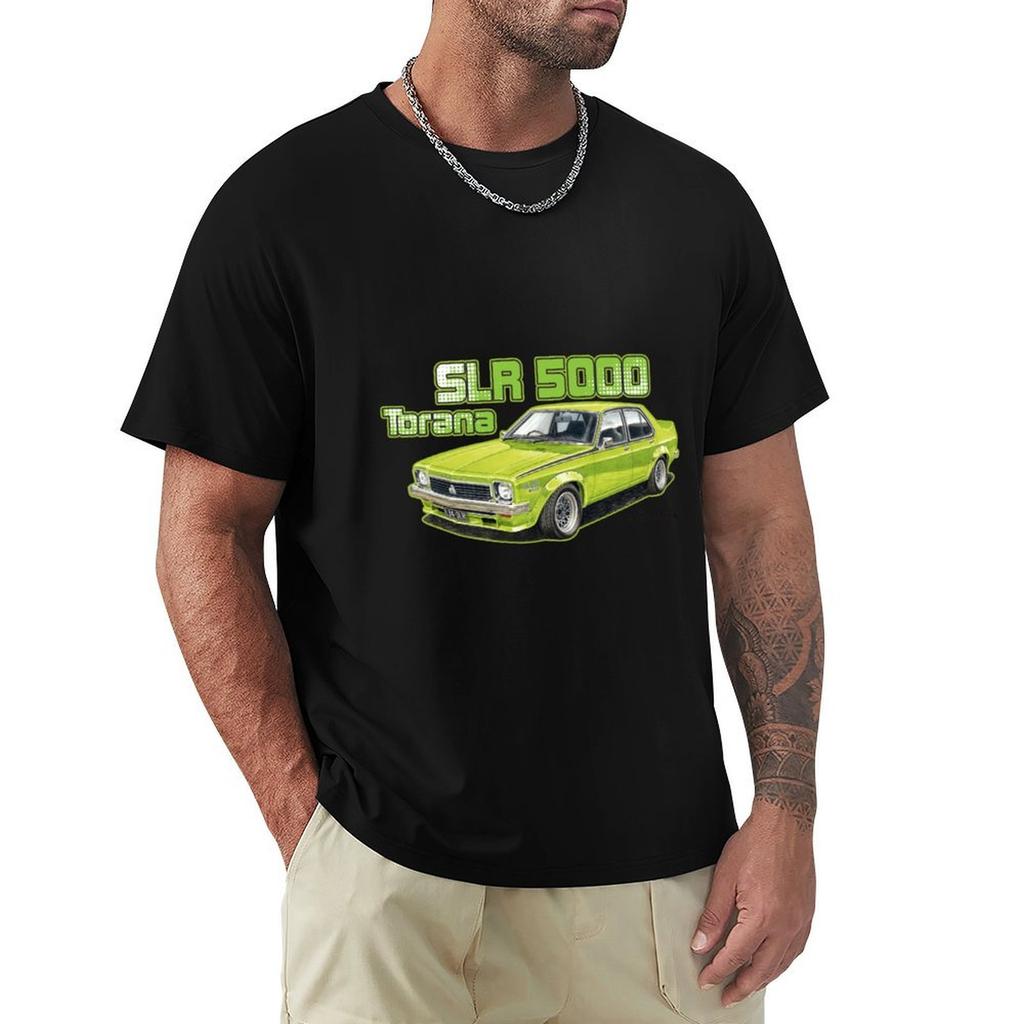Holden Slr 5000 Torana In Green Tshirt Work Basic Short Sleeve Top