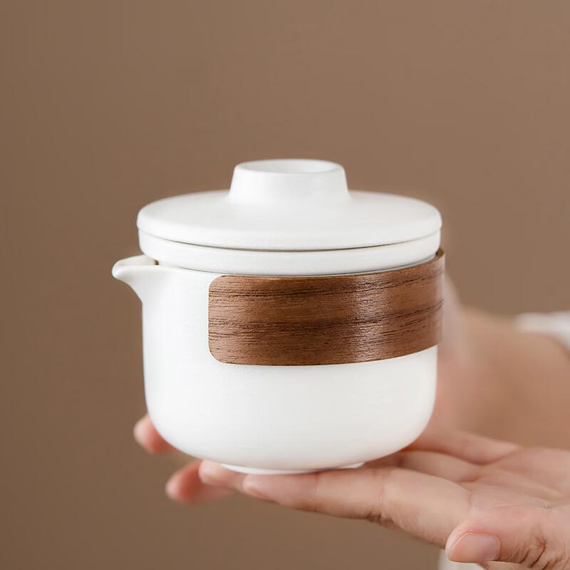 Retro Ceramic Portable Travel Tea Set