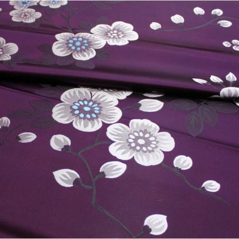Chinese Style Decoration Weaving Brocade Fabric Jacquard Silk Fabric DIY Handmade Cheongsam Cotton-padded Jacket Mongolian Robe