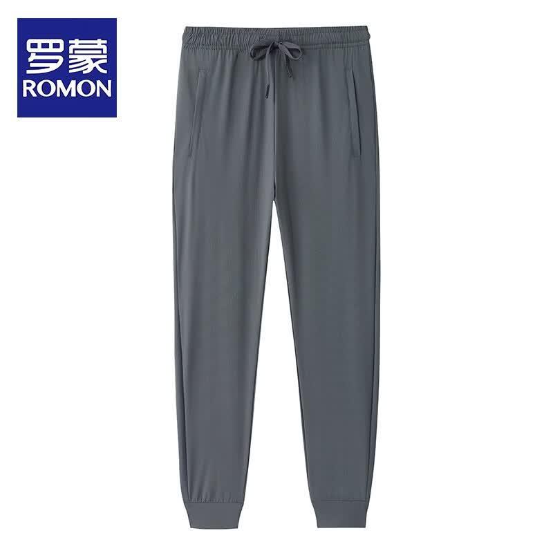 Мужские повседневные брюки Romon из ледяного шелка 3XL