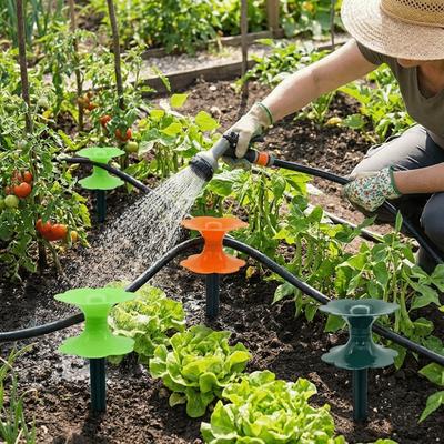 Labor-Saving Hose Guide Spike Flower Shaped Lawn Hose Support Hose Support Stake  Greenhouses