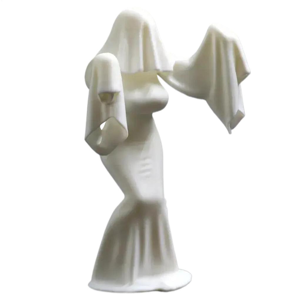 Creative female ghost Figurines Collectible Figurines Female Ghost desktop Ghost Girl Figure ornament Beautiful Girl Anime Figur