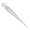 Stainless Steel 0-15mm Taper Gauge Aperture Scale Feeler Gauge Aperture Scale Hole Inspection Measuring Ruler