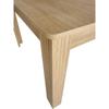 Dining Table, Table with Four Legs, Oak Wood Table, Rectangular Dining Table, Oak Color[OLD SKU:WF312300AAE]