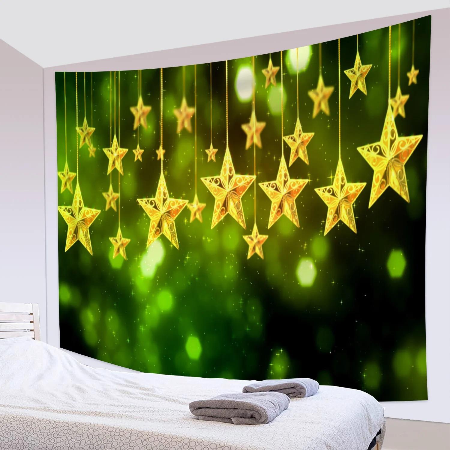 Мультяшный узор рождественской елки для гостиной — фото 7