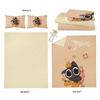 Luo Xiaohei Cotton Cartoon Anime Bedding Set for Kids - Duvet & Bed Sheet - Ideal for Dorms