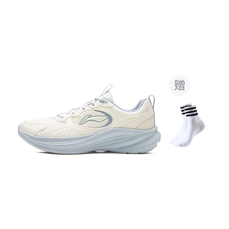 Li Ning Light Breeze V2 Cushioning Slip Resistant Abrasion Resistant Lightweight Rebound Low Top EVA Running Shoes ARSV110-2