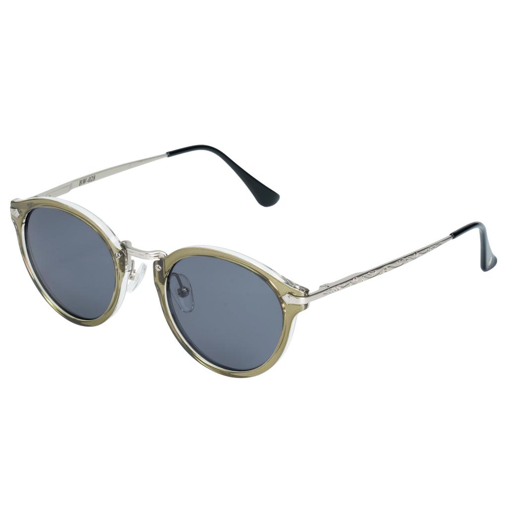 Bunny Walk Polarized Sunglasses Clear Olive SMOKE Unisex BW-028 BW-0280F