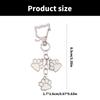 Fun and Unique Cats Paws Bag Decoration for Cats Enthusiasts Practical Alloy Bag Pendant Keychain Great for Keys