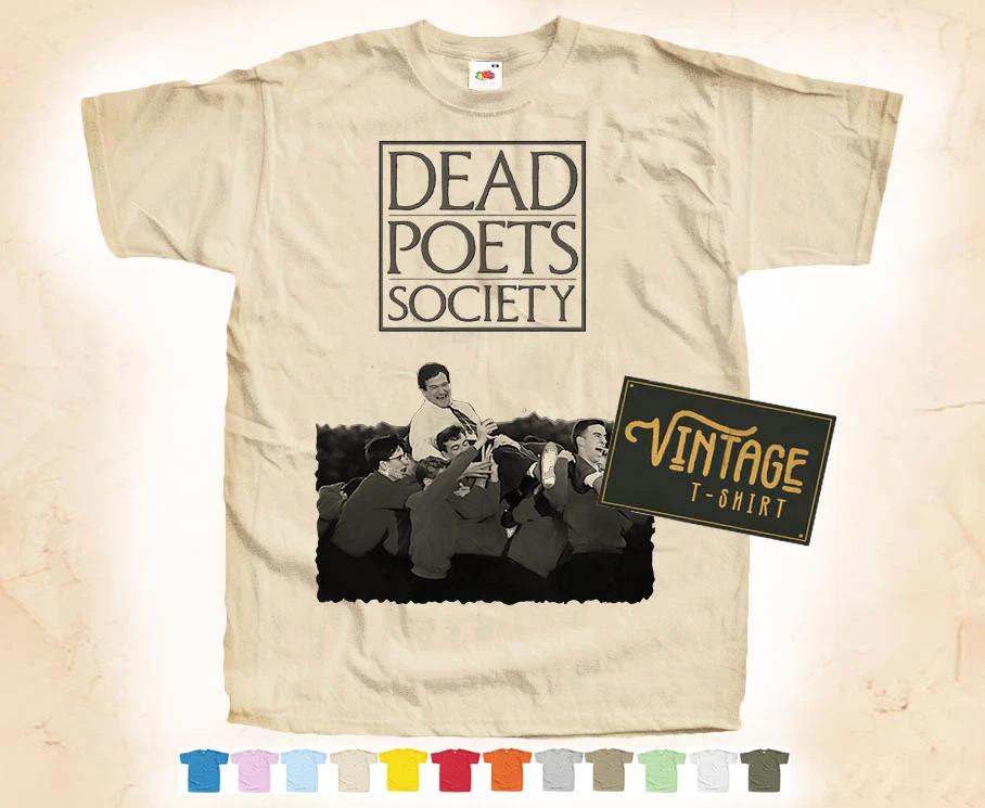 Black Print DEAD POETS SOCIETY vol.2 T-SHIRT Tee Vintage Poster Colors S-5XL S