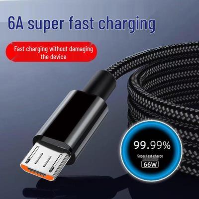Cavo Micro USB a Ricarica Rapida per Telefoni Huawei, VIVO, Xiaomi, OPPO e Honor