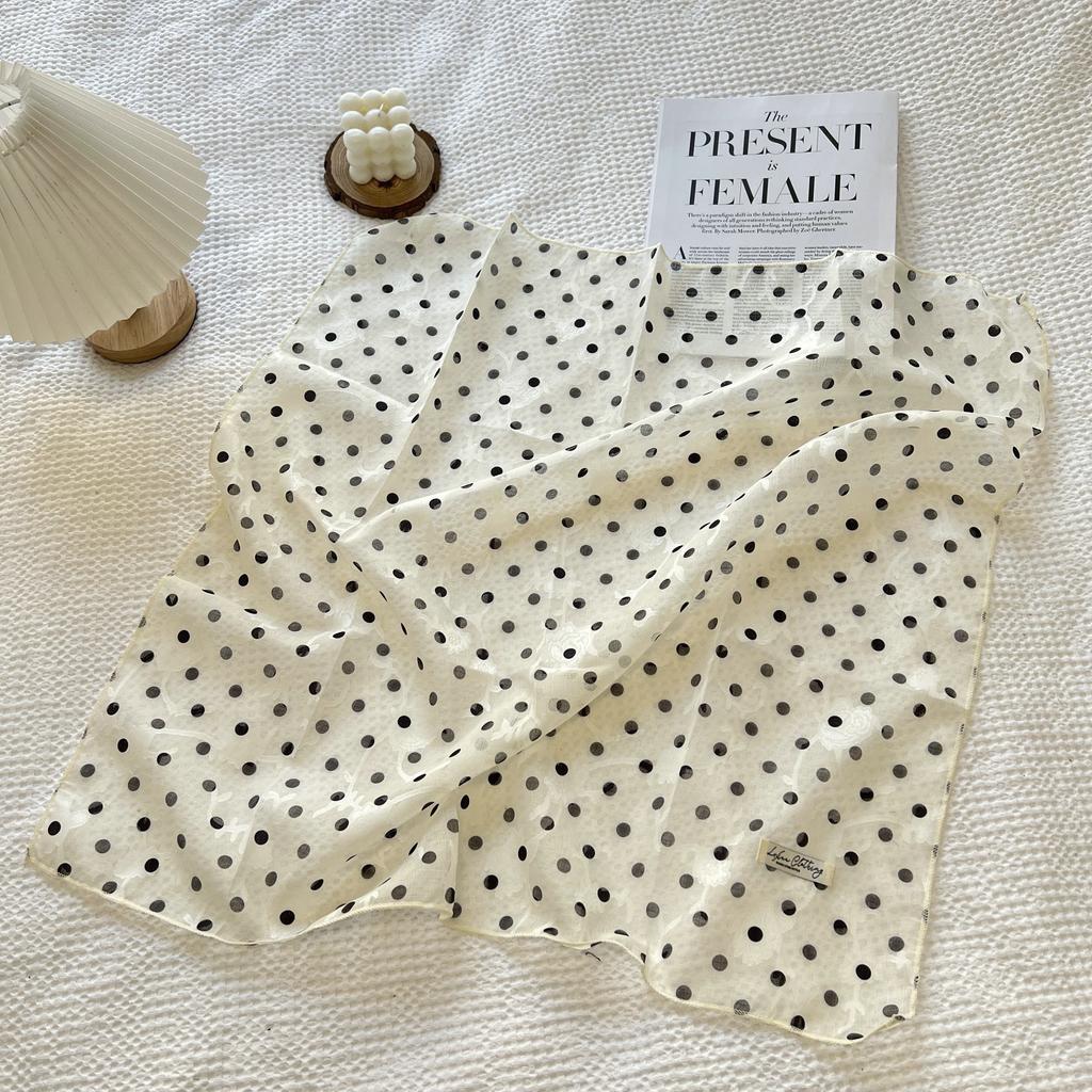 Keep several for yourself! Export island country quality! Cotton and linen Japanese and Korean square scarves, headbands, fresh literary silk scarves,
