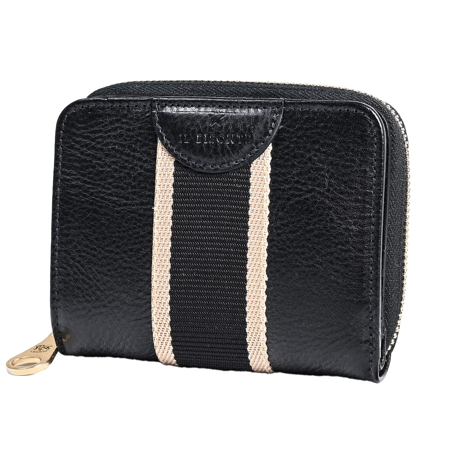 

Ilbizonte Bifold Wallet Vachetta Leather Solaria SOLARIA Nero Black SZW050PV0001BK238B Men s Women s [Item]