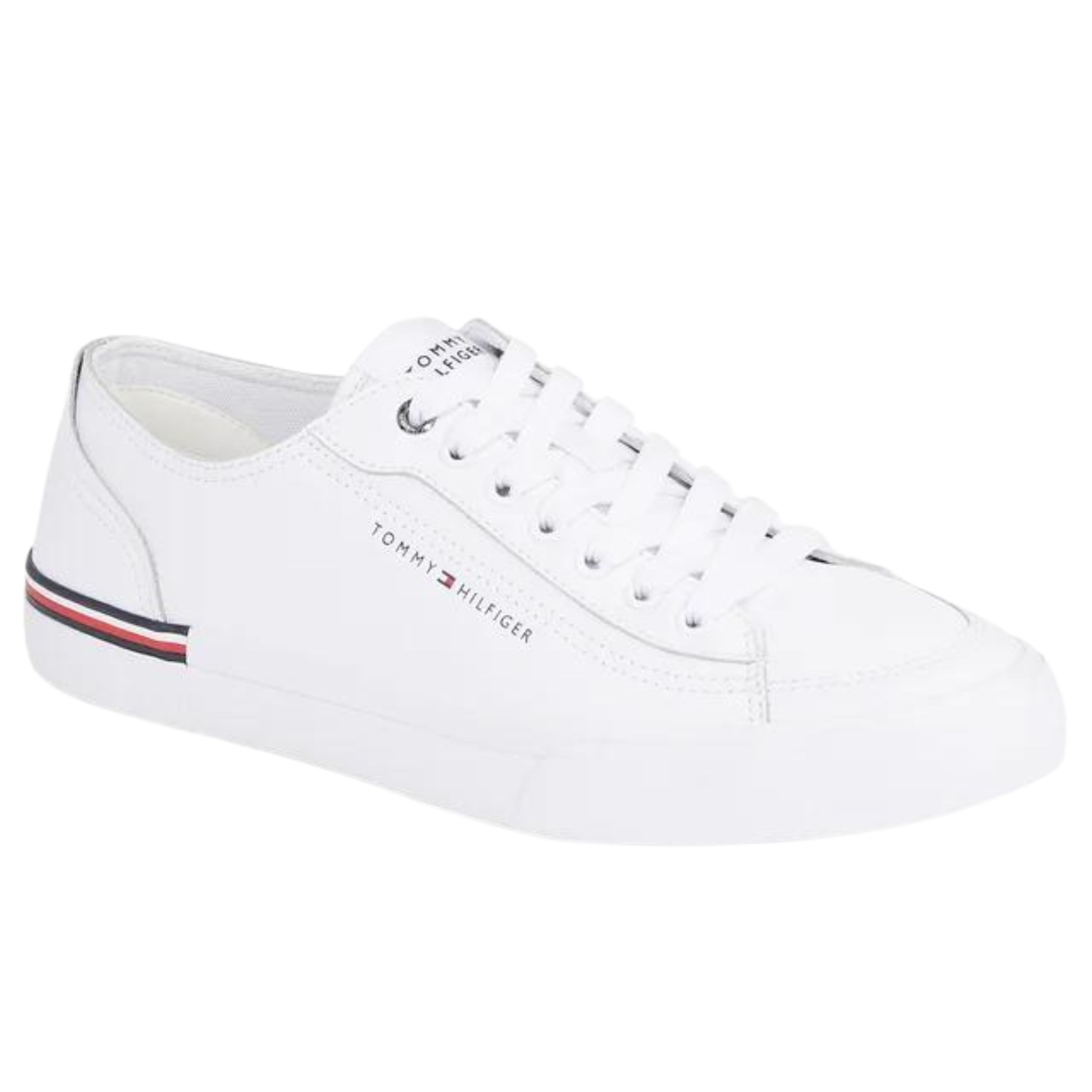 

Мужские кроссовки Tommy Hilfiger Corporate Vulc Leather, белые. 44