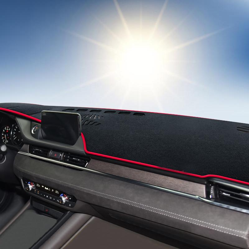 Auto Dashboard Zonneklep Deksel Mat Antislip Pad Tapijten Voor Mazda 6 GJ GL Mazda6 Atenza 2018 2019 2020 2021 2022 2023 Accessoires