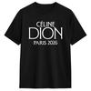 Divertenti Magliette Uomo C-Celineds Dion Ritorno a Parigi 2026 Girocollo Manica Corta 4XL Top