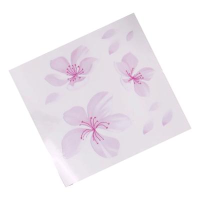 2pc Car Stickers with Floral Design for Windshield and Bumper For Cherry Blossom Vinyl Decals for Vehicle Style