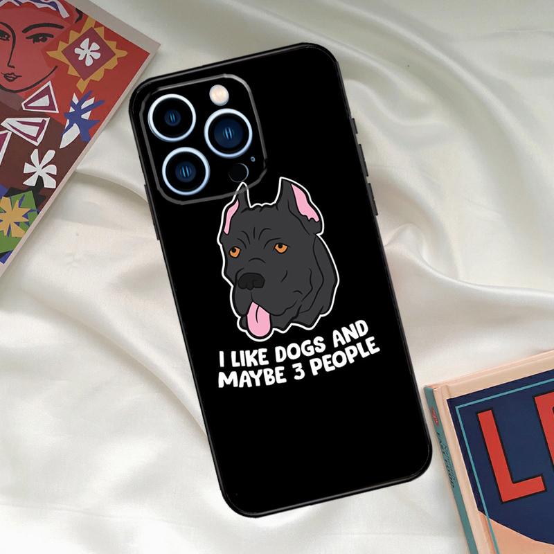 

Italian Cane Corso Mastiff Dogs Phone Case For iPhone 17 16 15 13 12 11 14 Pro Max 16 Plus 12 13 Mini 16e 17 Air Funda Cover iPhone 16e