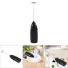 Kitchen Mini Milk Frother Drink Coffee Foamer Electric Whisk Mixer Stirrer Eggbeater Black