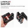 Slide Solid Bike Pedals Anti-slip Bike Folding Pedals Durable Foldable Bicycle Pedals