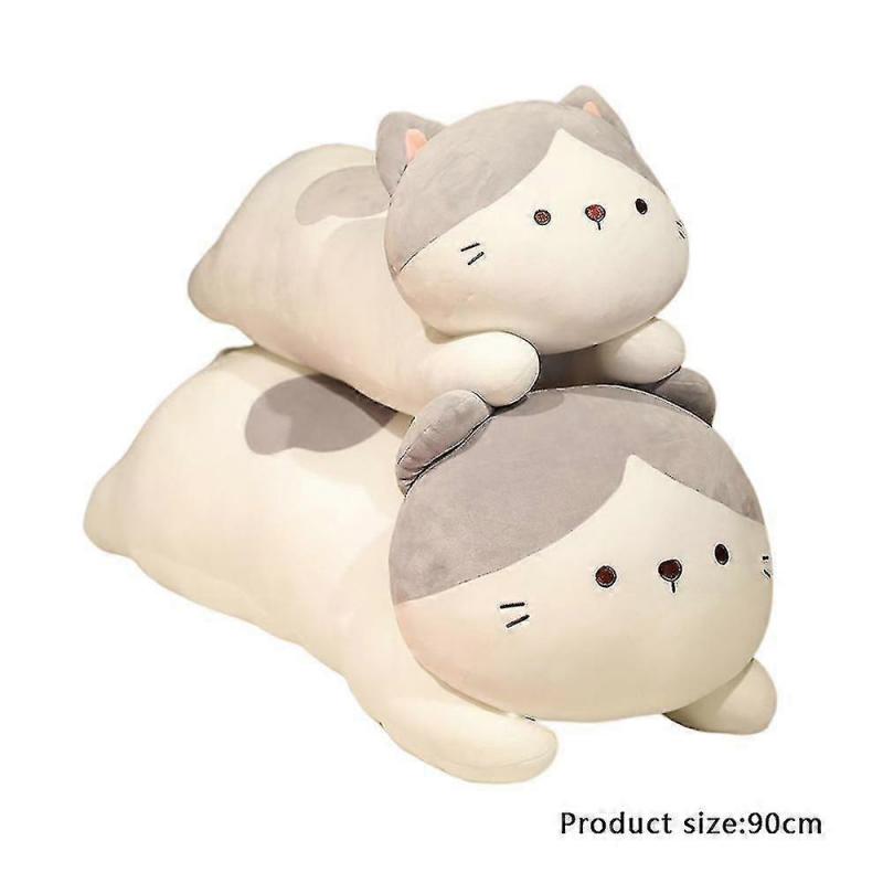 Cat Plush Hugging Pillow Anti-wrinkle Plush Material Gift For Christmas Birthday